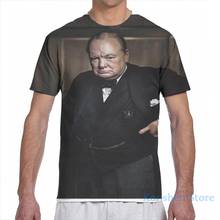 Winston Churchill 1941 by Yousuf Karsh men T-Shirt women all over print fashion girl t shirt boy tops tees Short Sleeve tshirts 2024 - buy cheap