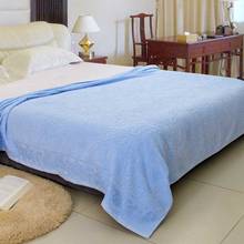 Manta de toalha de algodão para casa, macacão, ar condicionado, cama de bebê, cama, colcha, piquenique ao ar livre 2024 - compre barato