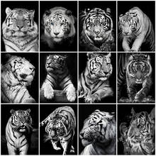 Evershine 5D DIY Diamond Painting Tiger Diamond Embroidery Animal Cross Stitch Kit Mosaic Rhinestones Pictures Handicrafts Gift 2024 - buy cheap