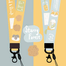 STARRY FOREST Yummy Food Strap for mobile phone original design cute chain for work pass cute girl 2024 - buy cheap