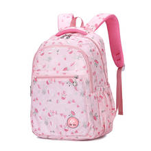 New Large schoolbag cute Student School Backpack Printed Waterproof bagpack primary school book bags for teenage girls kids 2024 - buy cheap