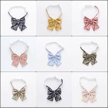 New Japanese Lattice Uniform Lattice Tie Orthodox Jk Uniform Tie Sailor Uniform Cosplay Accessories Student Uniform Class Tie 2024 - buy cheap