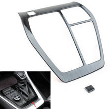 Panel de caja de cambios Interior para coche, cubierta decorativa de acero inoxidable, embellecedor solo para Conductor de mano derecha, para Toyota RAV4, RAV 4, 2019, 2020 2024 - compra barato