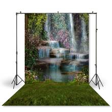 HUAYI Photography Backdrop Newborns Baby Child Photo Booth Background Natural Waterfall Spring Portraits Studio Backdrop XT-4184 2024 - buy cheap