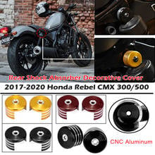 Cubierta decorativa para amortiguador de Airbag trasero, accesorios para Honda REBEL CMX500 CMX300 2017 2018 2019 2020 500 2024 - compra barato