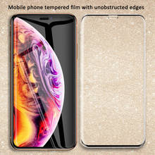 Vidrio protector para iPhone X XR XS 11 pro max, vidrio de seguridad para iphone 8 7 6 6S Plus, protector de pantalla templado, película sin bordes 2024 - compra barato