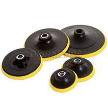 Yetaha M10 M14 Auto Polisher Bonnet Backing Pad Dia. 80,100,125,150,180mm Angle Grinder Wheel Sander Paper Disc Car Polishing 2024 - купить недорого