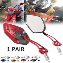 2PCS/Set 360 Degree Rotation Universal Motorcycle Rearview Mirrors Motorcycle Scooter Rear View Side Back Mirrors 8 / 10mm 2024 - buy cheap