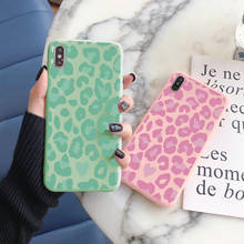 Retro Pink Leopard Case For Samsung Galaxy S21 S20 FE S8 S9 S10 Plus Note 20 Ultra A50 A70 A51 A71 A31 A41 A12 A32 A21S TPU Capa 2024 - compra barato