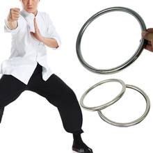 Wing Chun кольцо из нержавеющей стали кунг-фу кольца Сила Руки гибкость обучение боевые искусства фитнес-тренер 2024 - купить недорого