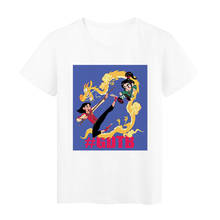 Camiseta Kawaii de princesa Disney Vanellope Mulan para mujer, ropa holgada, camisetas blancas, Camiseta de cuello redondo 2024 - compra barato
