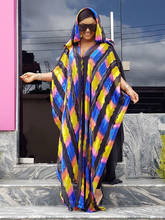 2020 roupas coloridas muçulmano vestido longo africano vestidos para as mulheres de alta qualidade comprimento moda africano vestido senhora roupas 2024 - compre barato