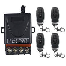 Controlador de Radio RF inalámbrico, interruptor de Control remoto de 30A, 110V, 220 V, 1 canal, 1 canal, 315 MHZ, 433 MHZ, transmisor + receptor 2024 - compra barato
