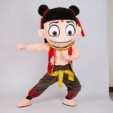 Movie Nezha Mascot Costume Fancy Dress Adult Costume Hot Sale Anime Halloween Party Event Mascot Costume Gift 2024 - buy cheap