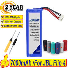 100% Original HSABAT 7000mAh GSP872693 01 Battery For JBL Flip 4, Flip 4 Special Edition 2024 - buy cheap