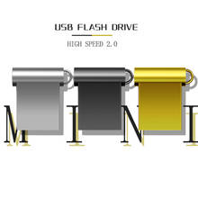 Super mini metal usb flash drive 32GB 16GB 8GB 4GB memoria usb 64GB 128GB pendrive pen drive read capacity cle usb 2.0 stick 2024 - buy cheap