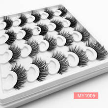 10Pairs 8D Faux Mink Hair False Eyelashes Natural/Thick Long Eye Lashes Faux Cils Maquillaje Wispy Makeup Beauty Extension Tools 2024 - buy cheap