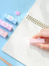 Miniborrador de goma Rosa Flor de Sakura para limpieza de lápiz, papelería, suministros escolares de oficina, regalo para niña F6152, 1 ud. 2024 - compra barato