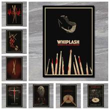 Whiplash Miles Teller-Póster de película clásica, Papel kraft para bar, póster Retro, pintura decorativa 2024 - compra barato