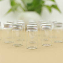 24pcs/lot 30*60mm 25ml Tiny Glass bottle Silver Screw Cap Small Test Tube Storage Containers Glass Spice Bottles & jars 2024 - buy cheap