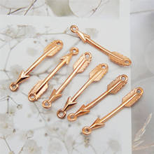 Graciangie ouro seta conectores para colar brincos encantos pulseira pingente acessórios diy chaveiro presentes jóias do vintage 2024 - compre barato