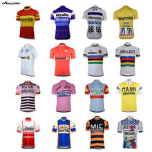 Multi Chooses CLASSICAL Retro New Road Mountain Race Team Cycling Jersey Customized Top OROLLING 2024 - buy cheap