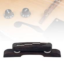 Ponte de mandolim de madeira ajustável para violão, acessórios e peças de reposição para instrumento 2024 - compre barato