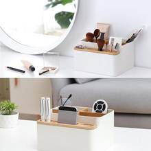 Nordic Creative Bamboo Storage Box Living Room Coffee Table Multifunctional Desktop Storage Box Remote Control Finishing Box 2024 - buy cheap