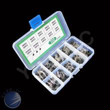 Transistor kit box 10values*20pcs=200pcs 2N3904 2N3906 A1015 C1815 13001 S8050 S8550 S9012 S9013 S9014 Assortment pack to-92 2024 - buy cheap