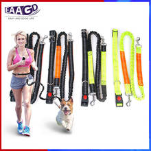 1Pcs Handsfree Running Dog Leash - Durable Bungee Leash, Reflective Stitching - Shock Absorbing Adjustable Waist Belt 2024 - buy cheap