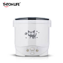 1L Electric Mini Rice Cooker Multifunctional Portable Cookers Used In House 220V Or Car 12V Truck 24V Used as Lunch Box 2024 - buy cheap