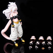 Japan Anime Android 21 Majin Buu Girl PVC Action Figure Figurine 16cm Toy Model Statue New NO BOX 2024 - buy cheap