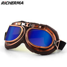 Óculos de capacete para motociclismo, lentes transparentes à prova de poeira para homens e mulheres, para harley, motocross, dirigir, ciclismo, caminhadas, óculos de sol 2024 - compre barato