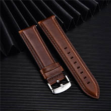 Quick Release Casual Watch Straps Men Women Genuine Leather Watchbands Brown Black Red Band Wrist Strap 18mm 20mm 22mm 2024 - buy cheap
