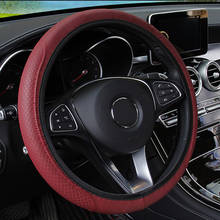 Car Steering Wheel Cover For Ford Fiesta MK7 MK8 Ranger Mondeo Mk5 Focus 3 2 MK3 MK4 S C Max Kuga Mustang Auto Accessories 2024 - buy cheap