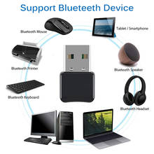 Adaptador Dongle USB con Bluetooth 5,0, receptor de Audio y música para PC, altavoz, ratón y portátil, múltiples conexiones 2024 - compra barato