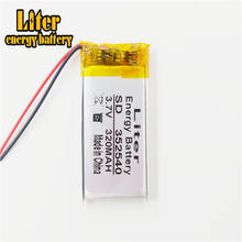 Bateria polímero de li-tablet, recarregável, de boa qualidade, oem, para gps, 352540 v, 3.7 mah 2024 - compre barato