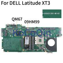 KoCoQin Laptop motherboard For DELL Latitude XT3 Mainboard CN-09HM99 09HM99 6050A2413801-MB-A01 QM67 2024 - buy cheap