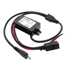 1 paquete de 8-60V a 5V 3A 15W, convertidor de voltaje reductor, regulador de voltios, adaptador USB y Micro USB 2024 - compra barato