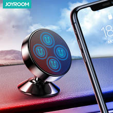 Магнитный автомобильный держатель Joyroom JR-ZS018 для телефона 4.0-6.0 дюймов, универсальный 2024 - купить недорого