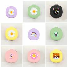 cute cartoon case for Samsung Galaxy Buds Live / Buds PRO Case Dinosaur avocado / flower Silicone Earphone Cover 2024 - buy cheap
