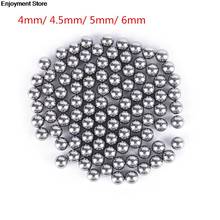 100PCS 4mm 4.5mm 5mm 6mm Bike Bicycle Cycling Steel Ball Bearing Silver Tone Bikes Replacement Balls Replacement Parts 2024 - buy cheap