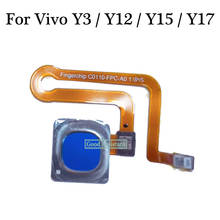 For BBK Vivo Y17 / Vivo Y3 / Vivo Y12 / Vivo Y15 Fingerprint Scanner Touch Sensor Home Button Return Flex Cable 2024 - buy cheap