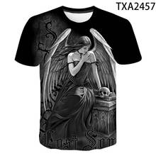 2020 New Gothic T shirt Men Women Children T-shirt Horror Scary Demon 3D Print Tee Summer Streetwear Boy Girl Kids Tops Clothing 2024 - buy cheap