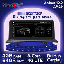 NaviFly-REPRODUCTOR multimedia para coche, pantalla IPS, Snapdragon, Android 10,0, navegación gps, WIFI, BT, 4G, LTE, para BMW X3, E83, 2004-2010 2024 - compra barato