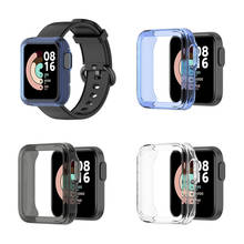 Soft TPU Watch Case Skin Transparent Housing for Mi Watch Lite/Redmi Watch Smart Bracelet Protective Cover Frame Shell 2024 - buy cheap