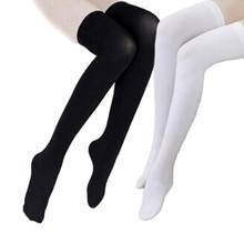 Women Socks Fashion Stockings Cotton Thigh High Over Knee Cotton High Socks medias Girls Womens Female Long Knee Sock гольфы 2024 - buy cheap