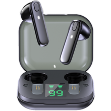 TWS R20 наушники V5.0 Bluetooth беспроводная гарнитура водонепроницаемые наушники с глубокими басами настоящие Беспроводные стереонаушники с микрофоном 2024 - купить недорого