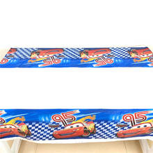 1Pc 108*180cm Table Cover Disney Cars Theme Boy Happy Birthday Party Disposable Decoration Baby Shower Cartoon Tablecloth Supply 2024 - buy cheap