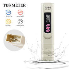 Medidor Digital de TDS, medidor de temperatura de bolsillo para acuario, piscina, agua, vino, orina, Monitor LCD, calibrado por retención/temperatura, 50% de descuento 2024 - compra barato